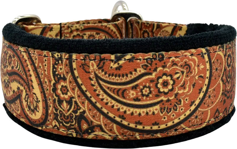 1.5" Autumn Paisley Everyday Limited Slip Collar