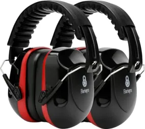 2 Pack 34dB Noise Canceling Headphones For Shooting, Hearing Protection Earmuffs, Ear Protection Headphones, Thickened Headband Ear Muffs For Noise Reduction For Shooting, Construction,Mowing