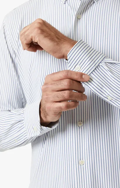 34 Heritage Stripe Shirt White