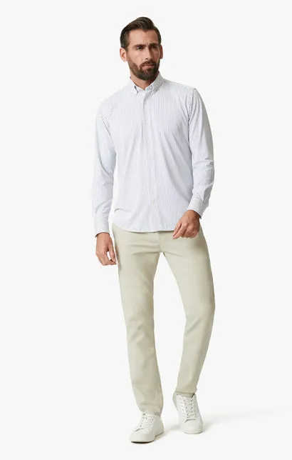 34 Heritage Stripe Shirt White
