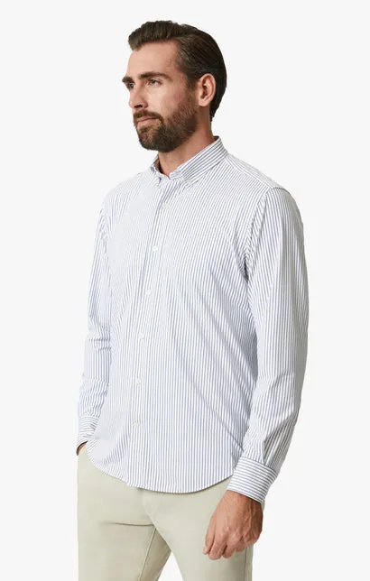 34 Heritage Stripe Shirt White