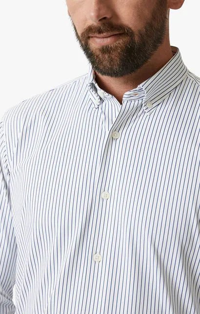 34 Heritage Stripe Shirt White