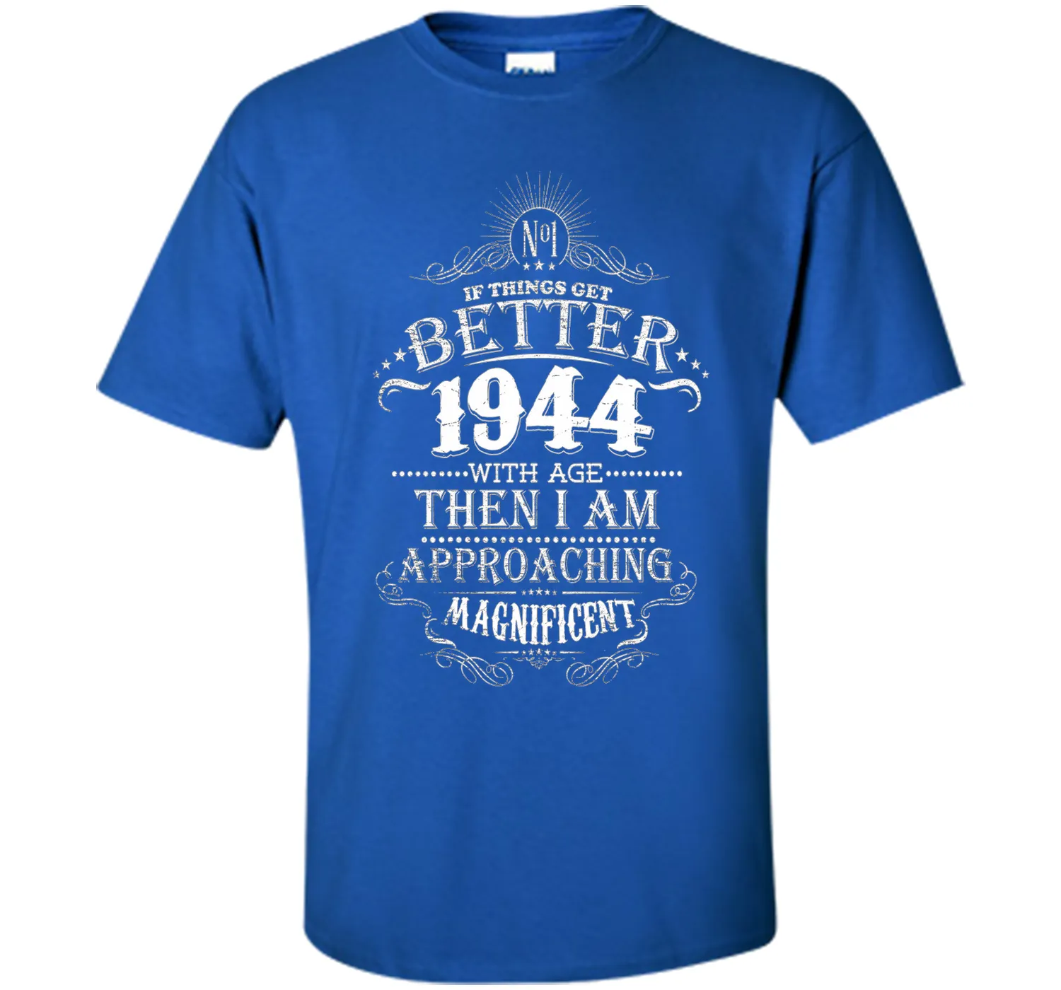 72th Birthday 1945 Vintage Awesome T-Shirt Gift 72 Years Old