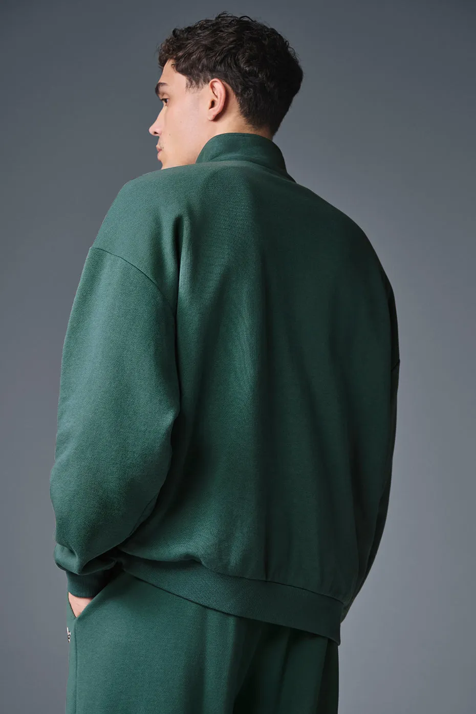 Accolade 1/4 Zip Pullover - Winter Ivy