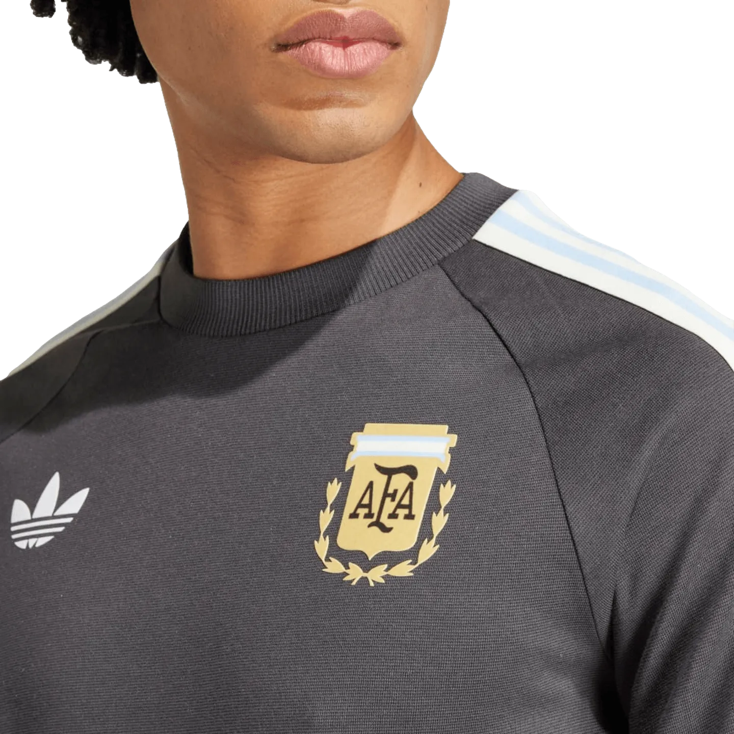 Adidas Argentina OG 3 Stripe Tee