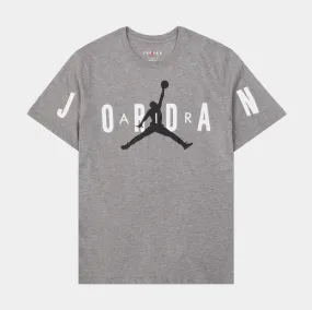 Air Stretch Mens Short Sleeve Shirt (Grey)