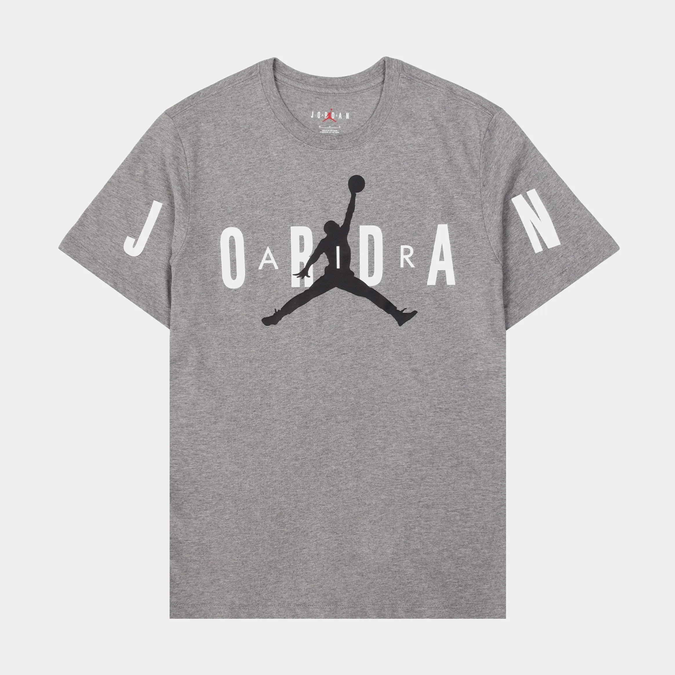 Air Stretch Mens Short Sleeve Shirt (Grey)
