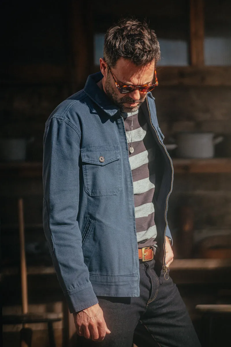 &SONS Papillon T-Shirt Grey Stripe
