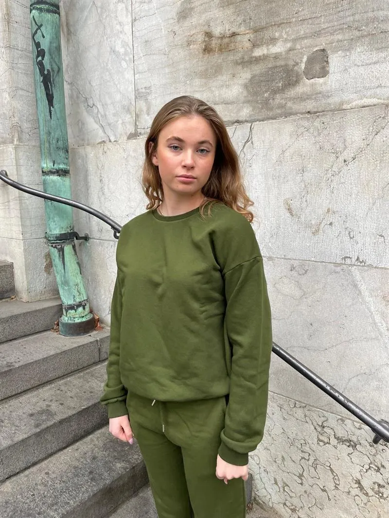 Anna Olympia sweatshirt - Kaki