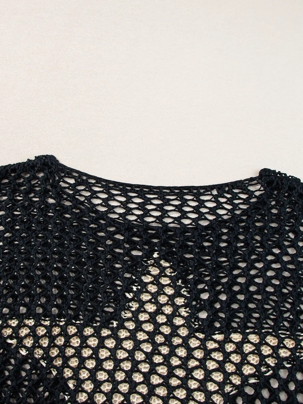 Appealing Crochet Knit Top with Star
