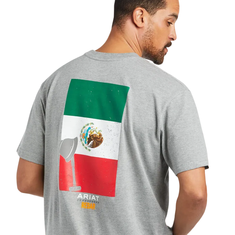 Ariat Men's Rebar Cotton Strong Mexican Pride Graphic T-Shirt