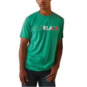 Ariat Men's Viva Mexico Green T-Shirt