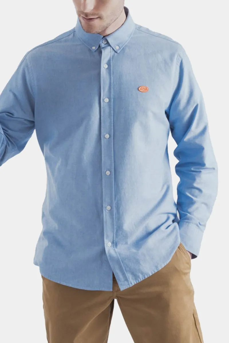 Armor Lux ML Oxford Shirt (Blue Sky)