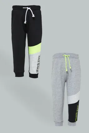Assorted Cut And Sew Jogger (Pack Of 2)