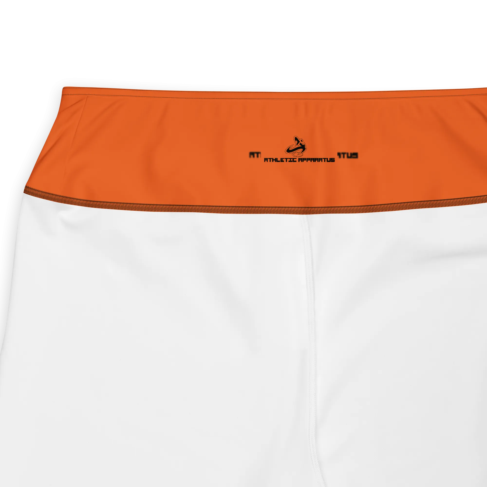 Athletic Apparatus Orange Black logo V3 Plus Size Leggings