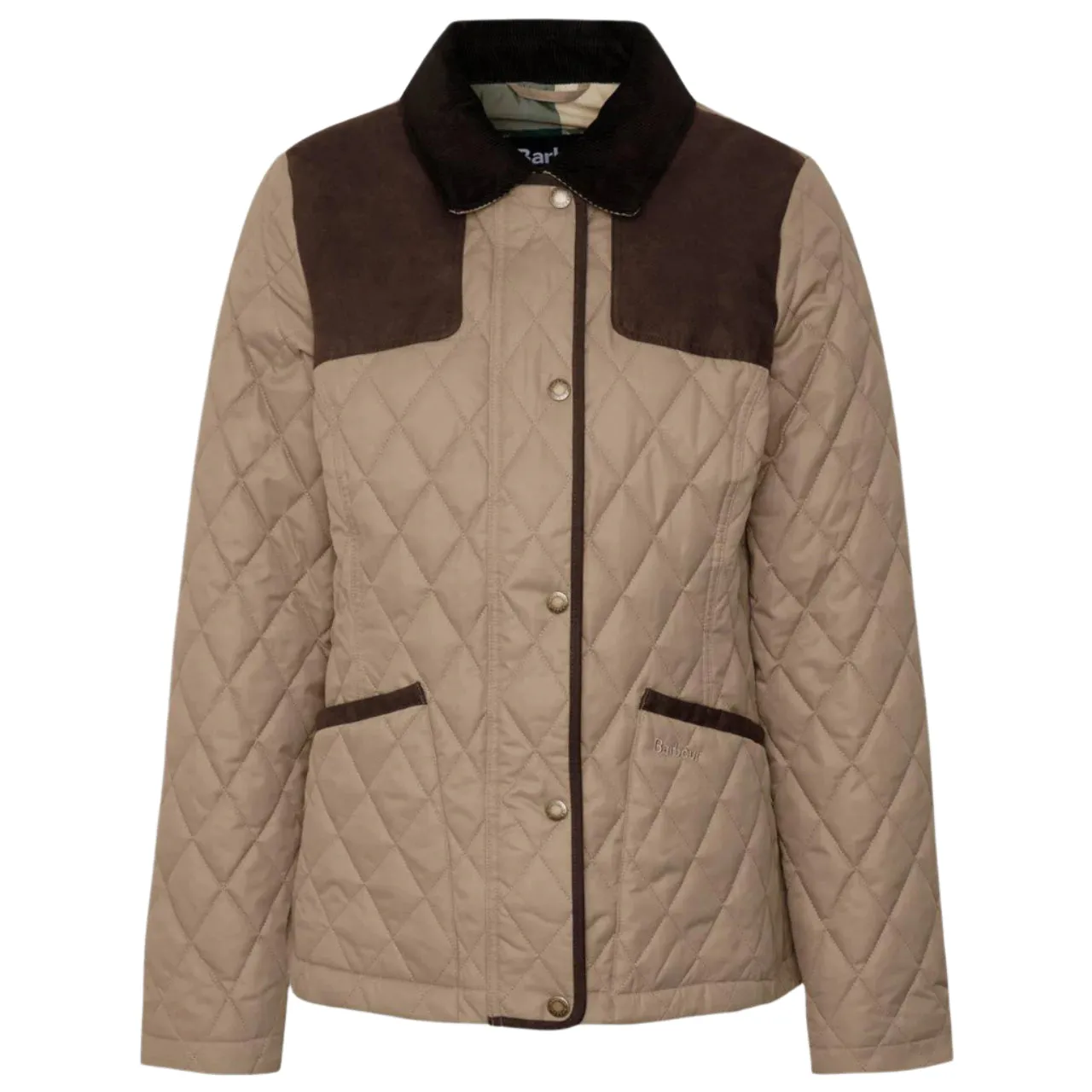 Barbour Keeper Wear Quilt - Military Brown