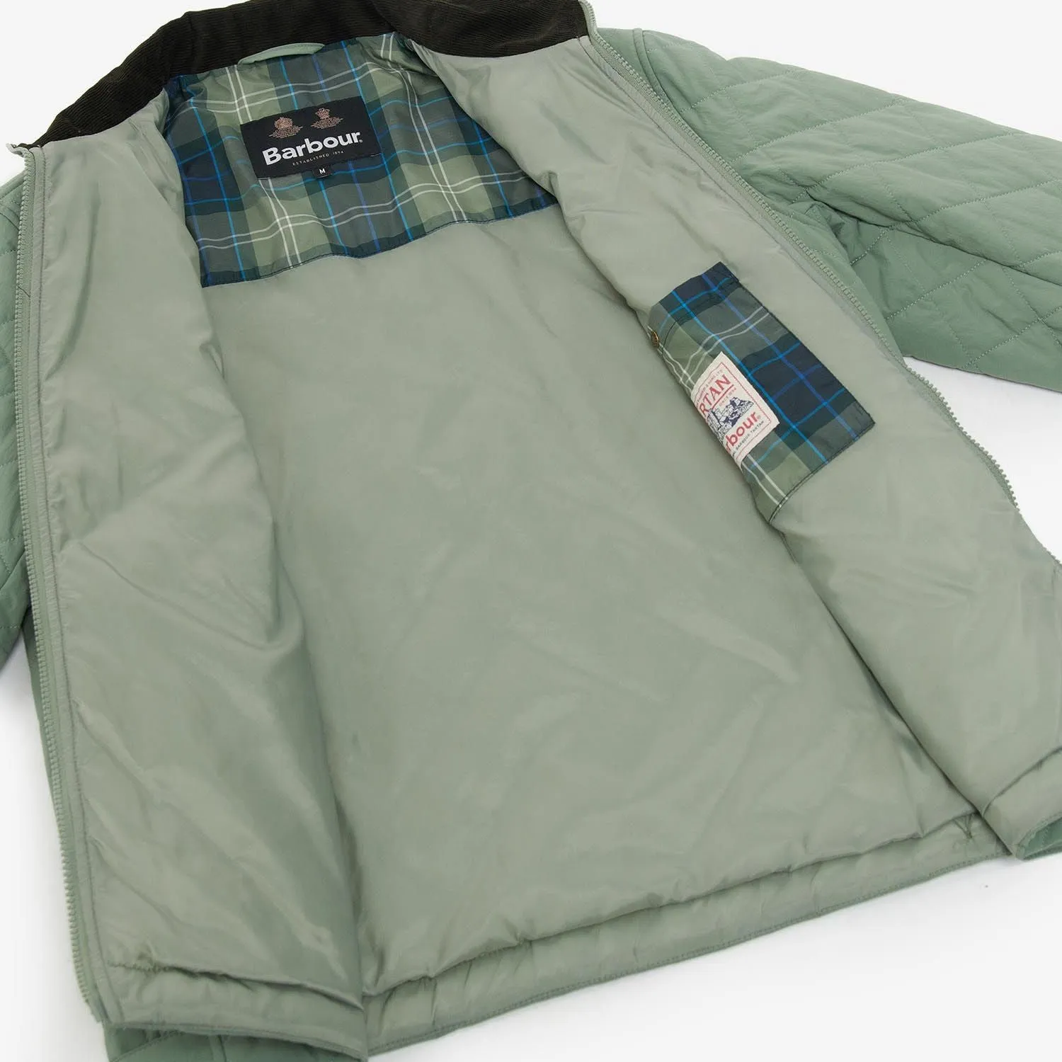 Barbour Rydal Quilt Agave Green