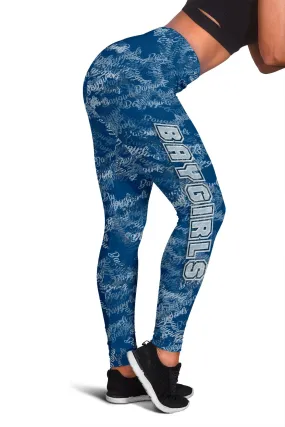Baygirls Leggings in Blue