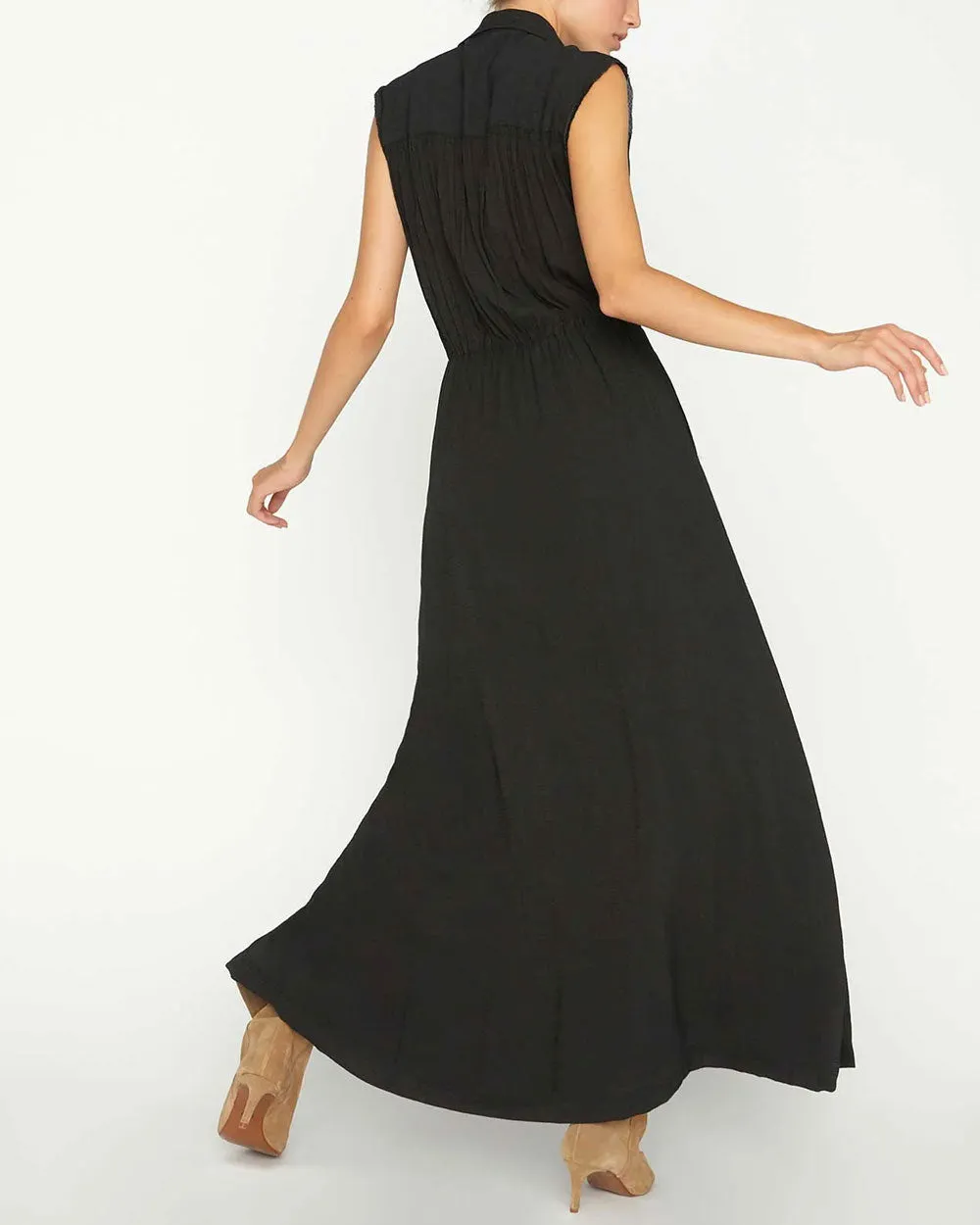 Black Onyx Sleeveless Madsen Maxi Dress