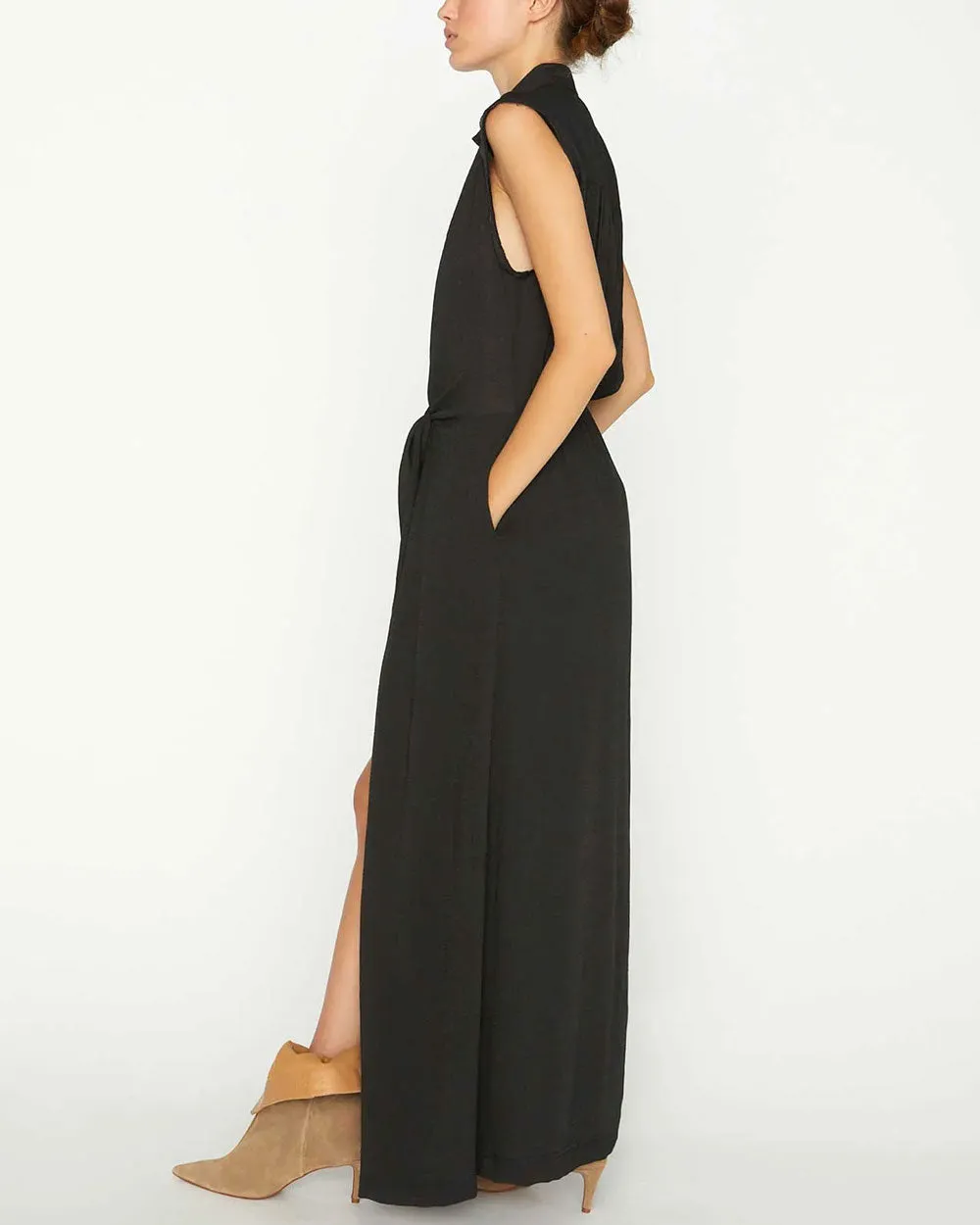 Black Onyx Sleeveless Madsen Maxi Dress