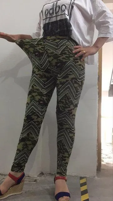 Bluebell Camouflage Leggings