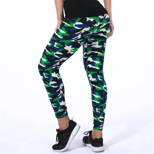 Bluebell Camouflage Leggings
