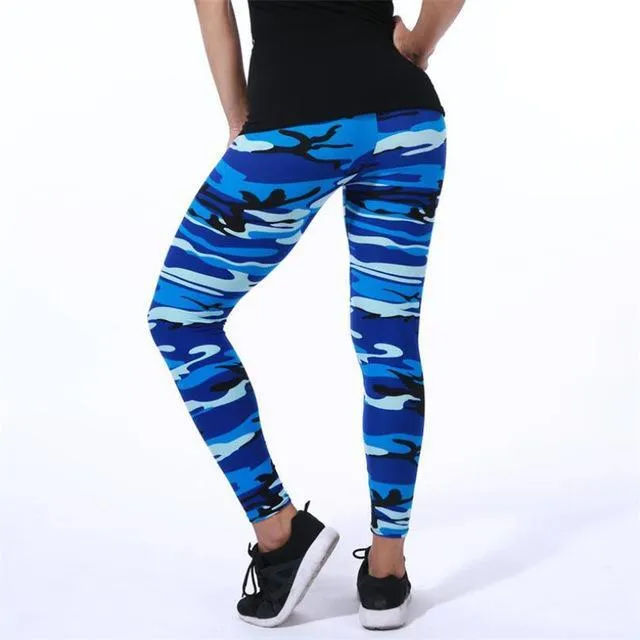 Bluebell Camouflage Leggings