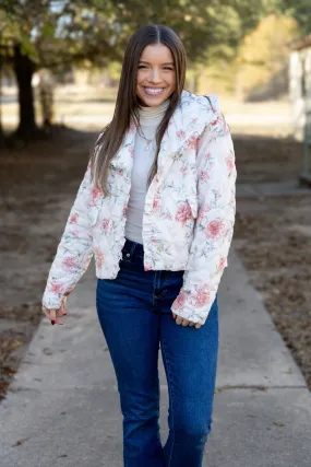 Blushing Bella Quilted Jacket