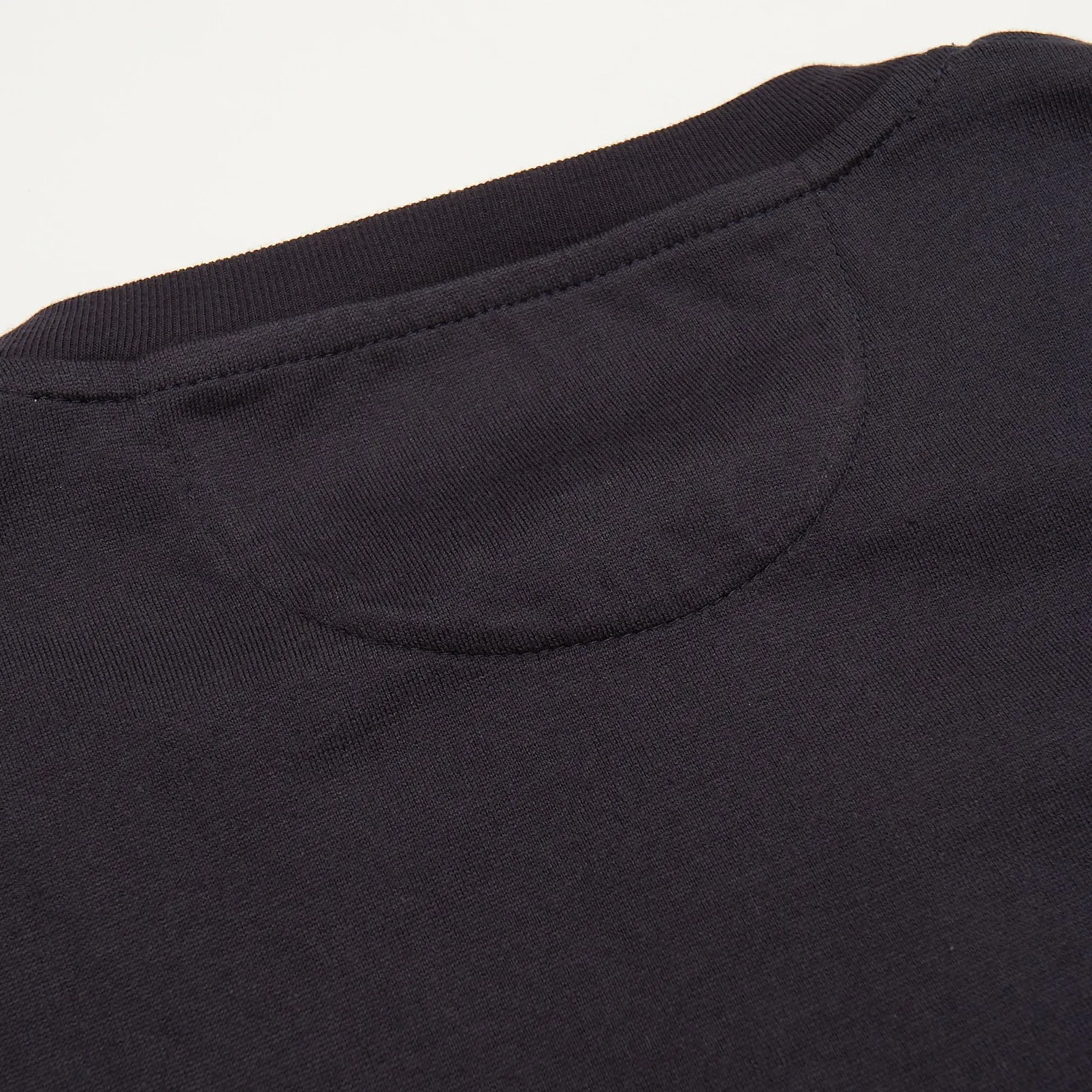 Bolin 3 Dark Navy Suvin Cotton SS Henley