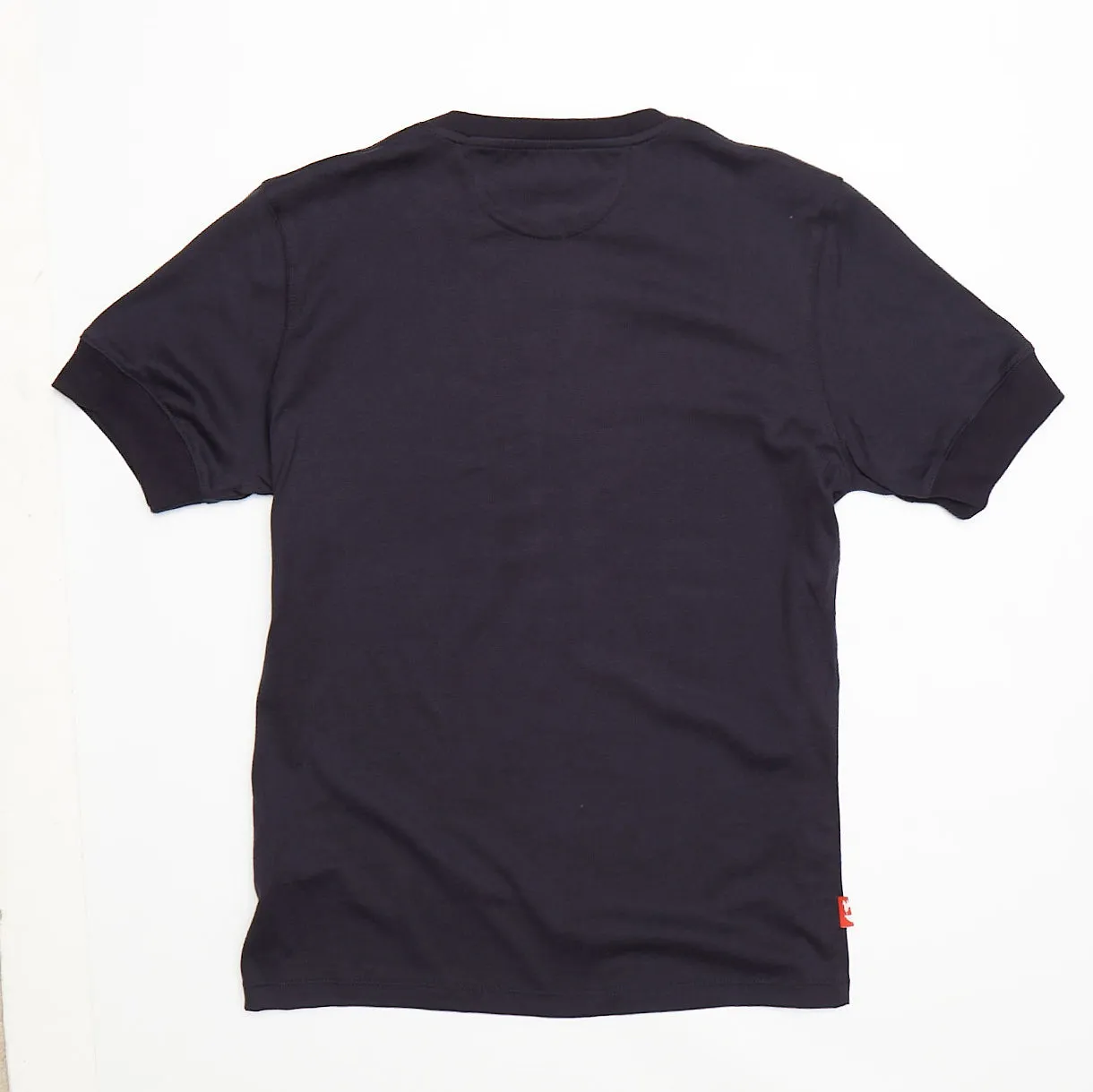 Bolin 3 Dark Navy Suvin Cotton SS Henley