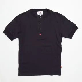 Bolin 3 Dark Navy Suvin Cotton SS Henley