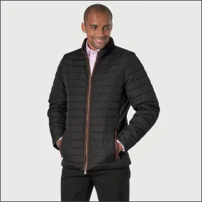 Brook Taverner Orlando Black Quilted Puffer Jacket Casual==