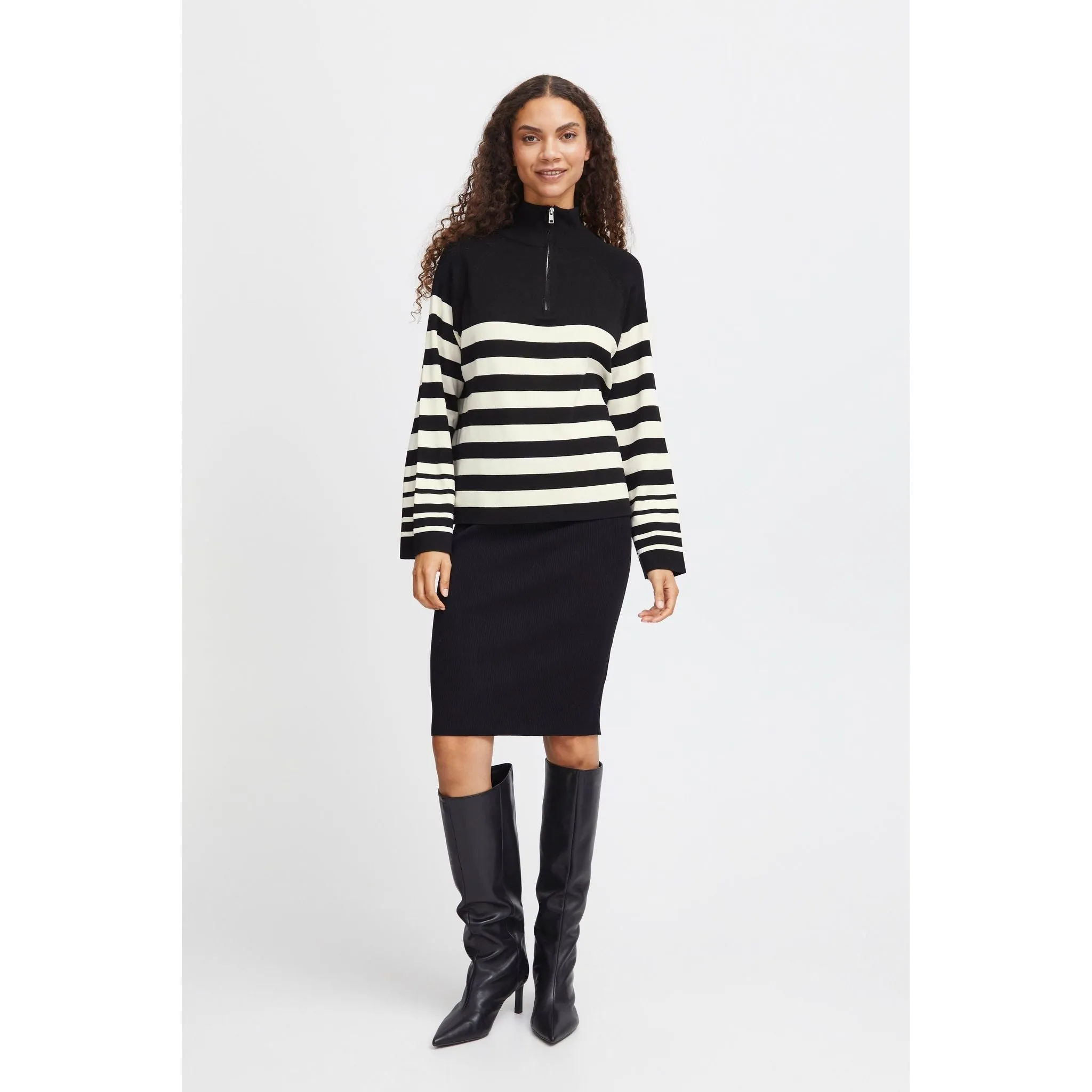 b.young Morla Half Zip Pullover