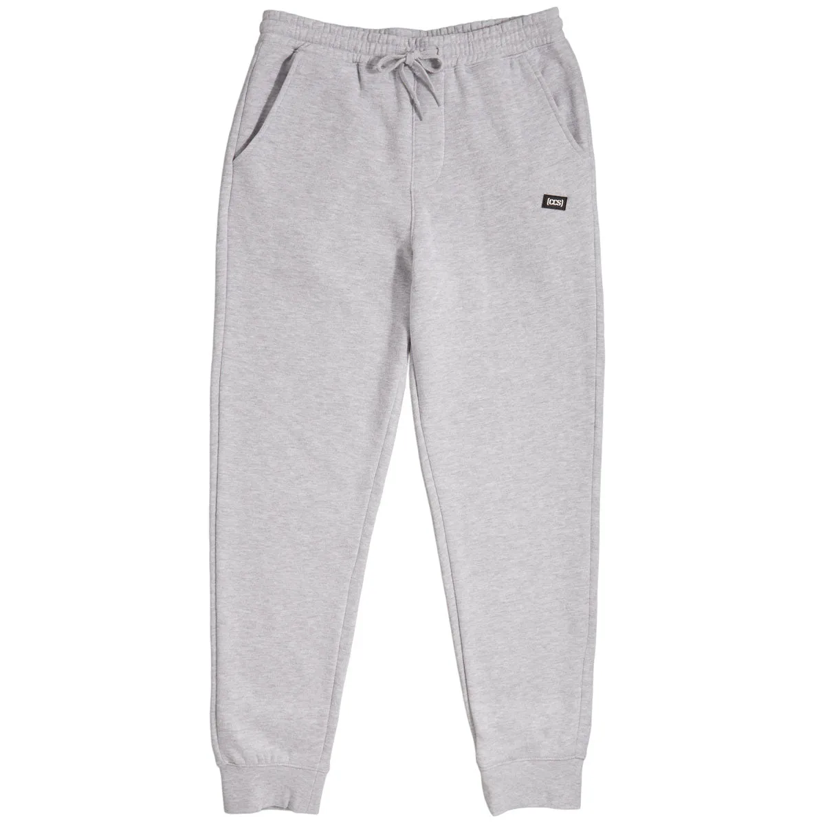 CCS Logo Rubber Patch Sweat Pants - Heather Grey