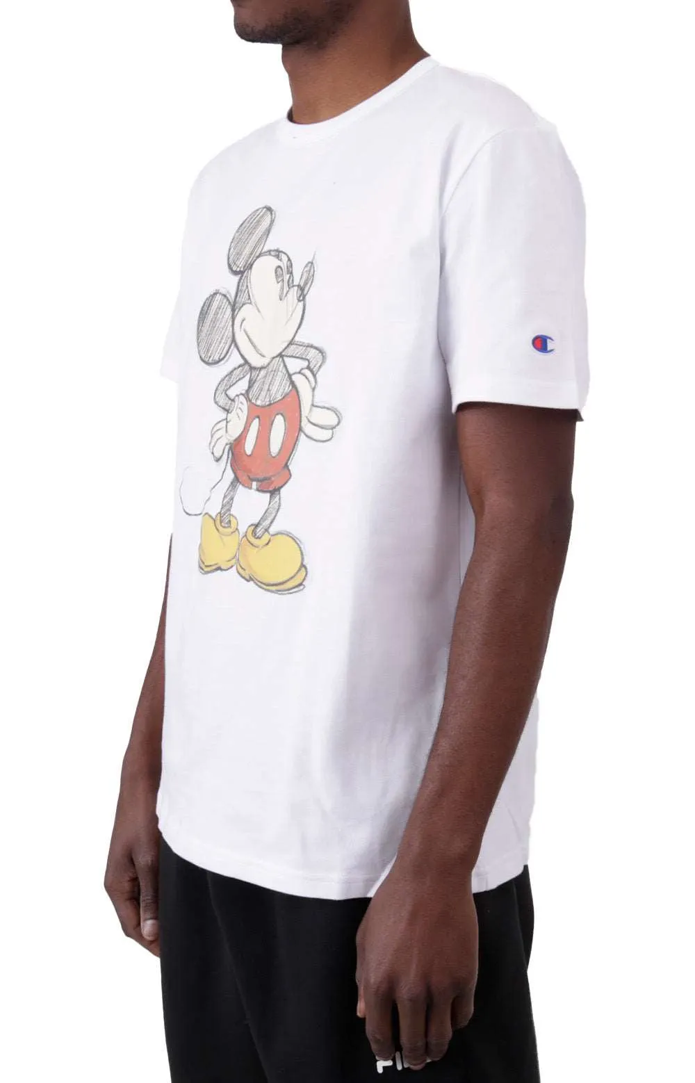 Champion x Disney Mickey Classic Tee - White