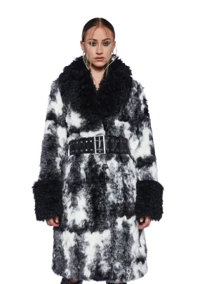 Chic Chaos Faux Fur Coat