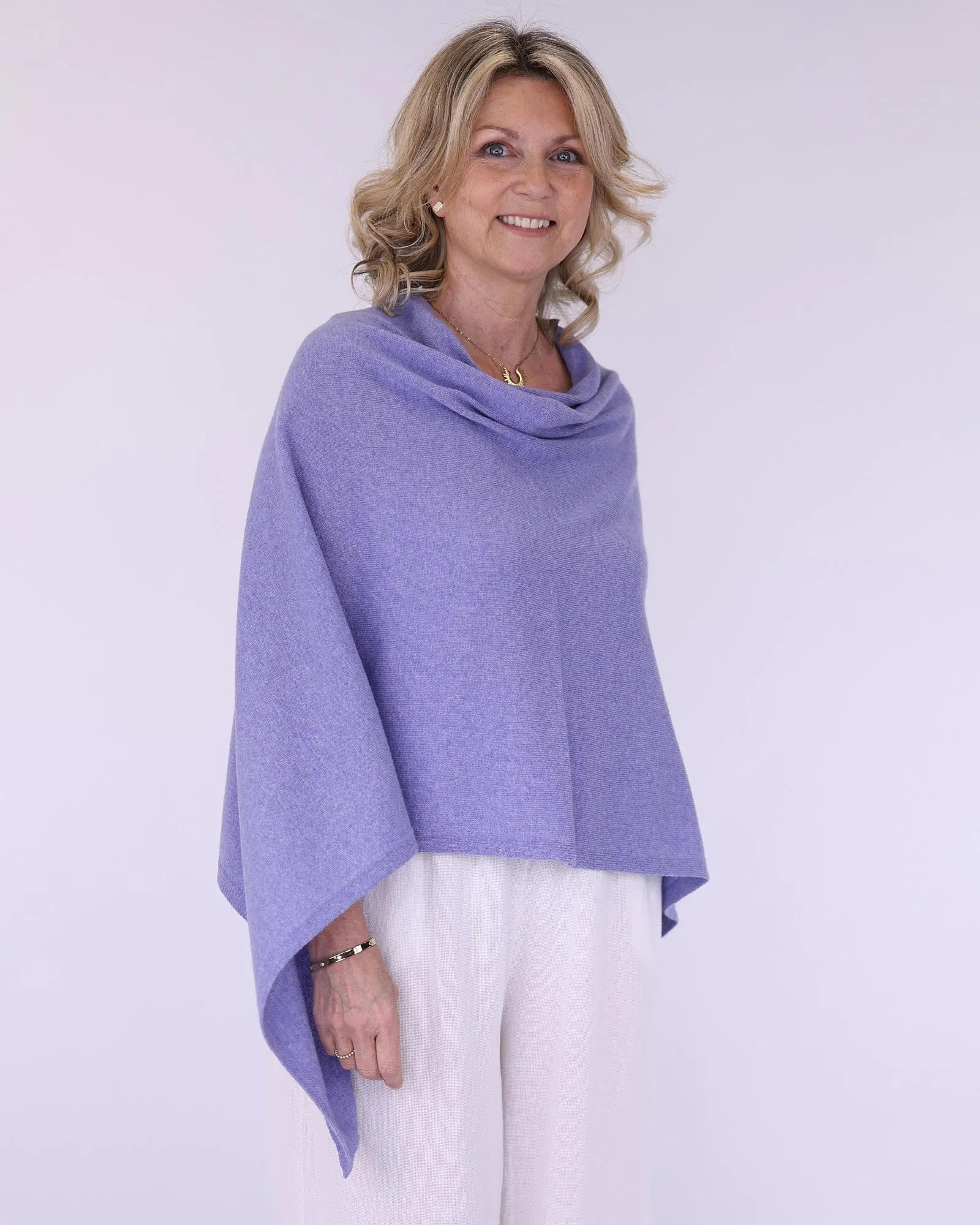 Classic Cashmere Blend Poncho