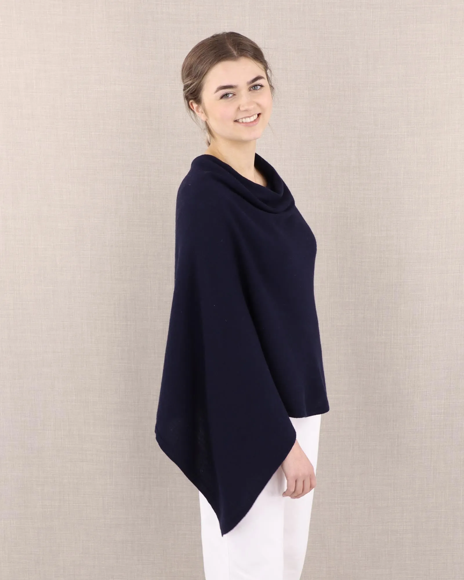 Classic Cashmere Blend Poncho