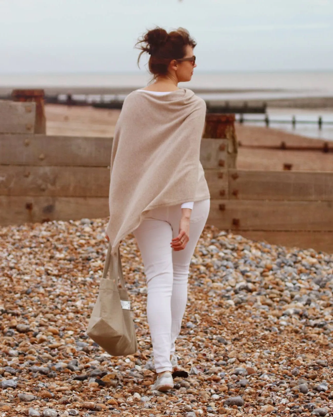 Classic Cashmere Blend Poncho