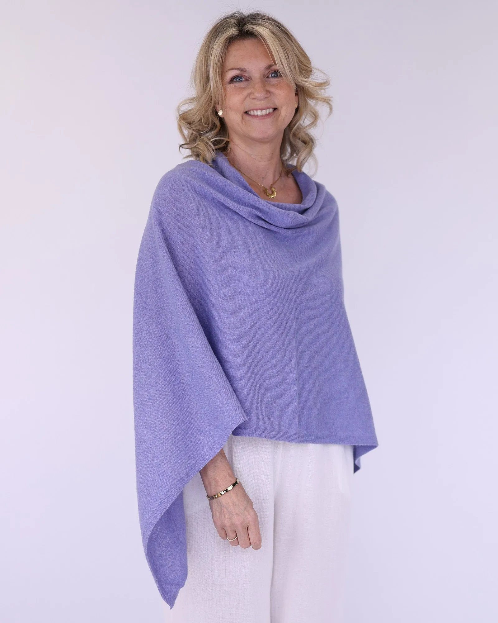 Classic Cashmere Blend Poncho