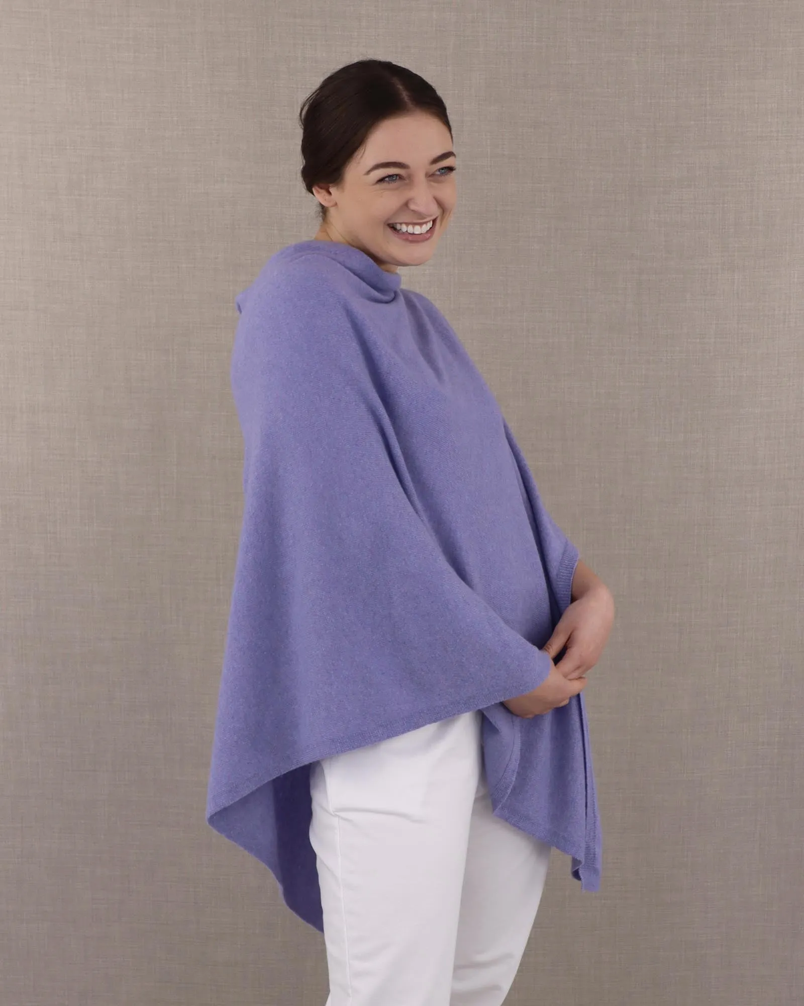 Classic Cashmere Blend Poncho