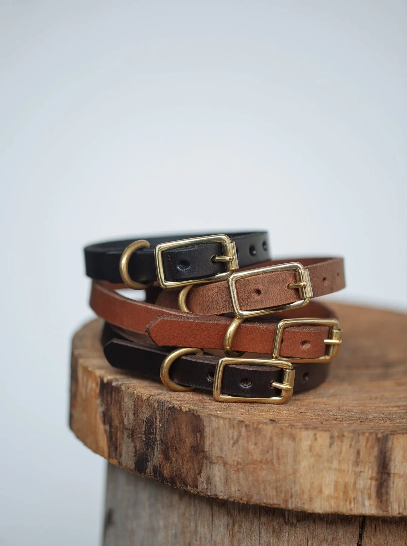Classic Dog Collar - 12mm - Black