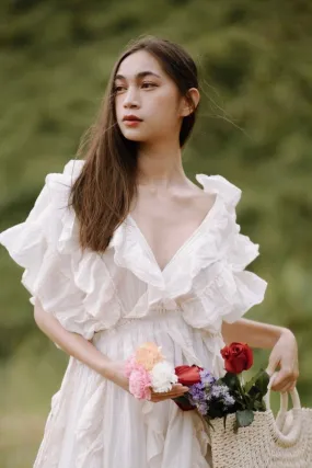COTTON MAXI DRESS HEATH