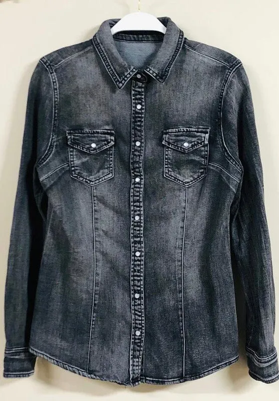 DELANEY DENIM TOP