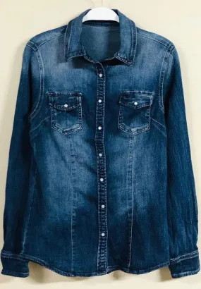DELANEY DENIM TOP