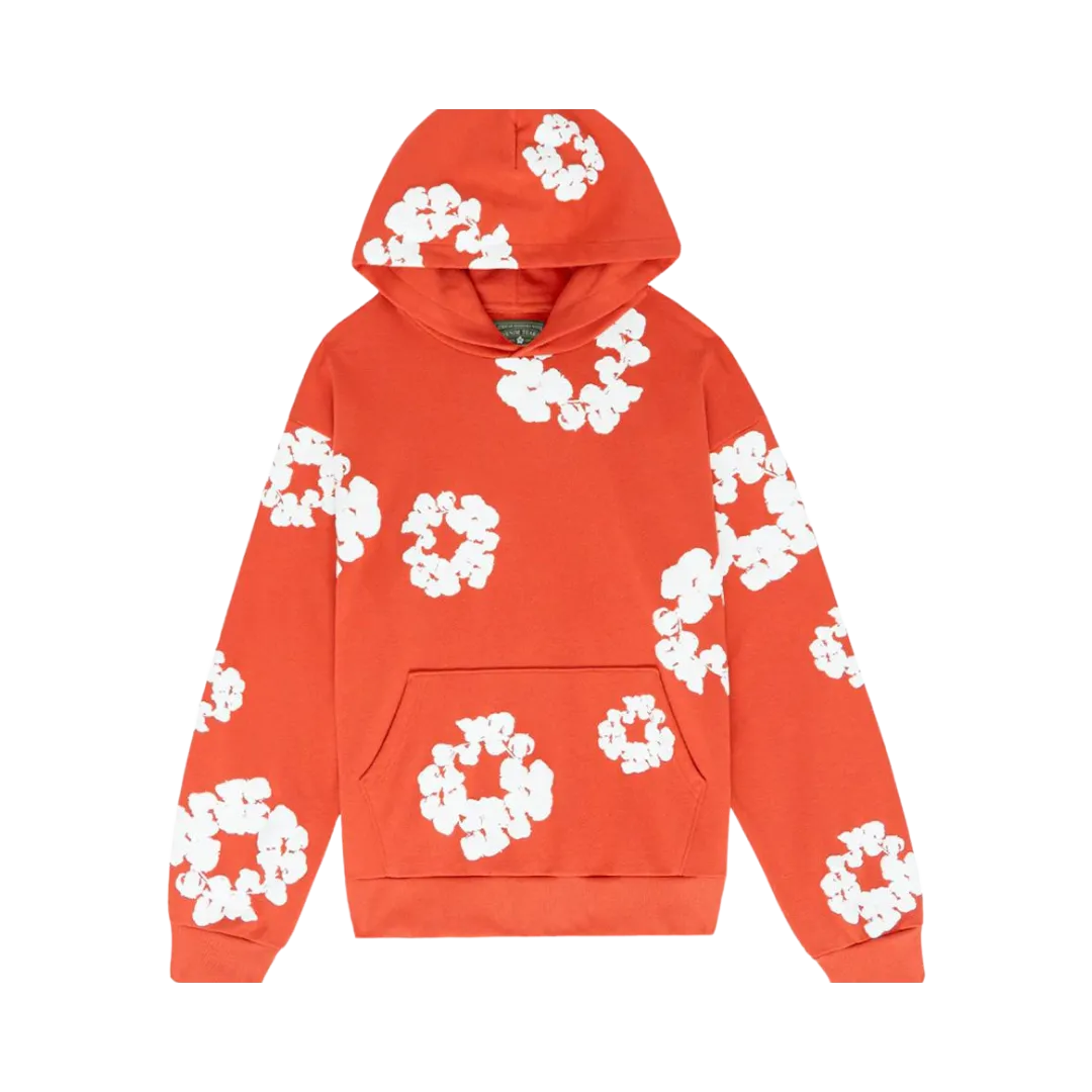 Denim Tears The Cotton Wreath Hoodie Orange