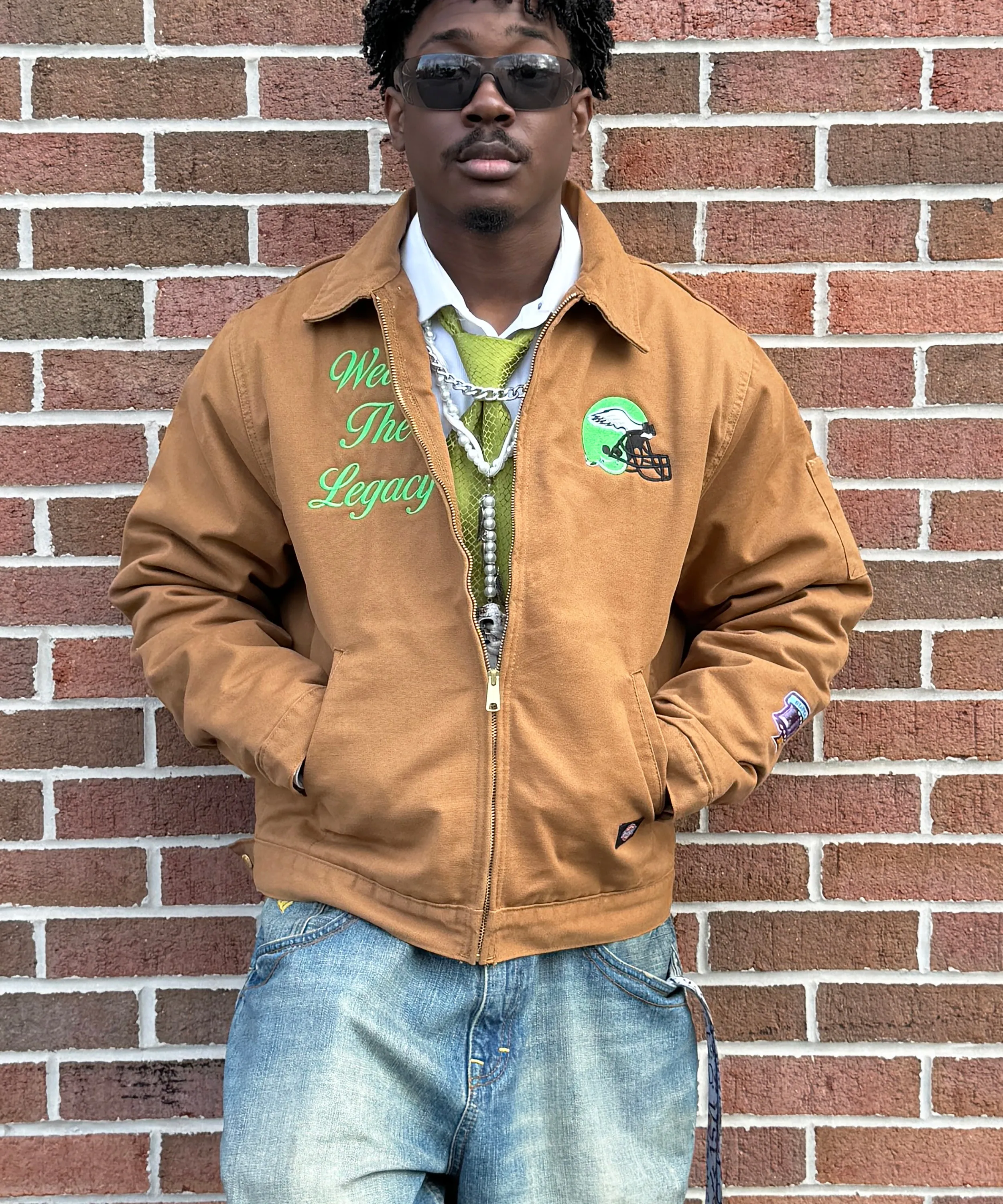 Dickies Industrial custom Eagles Jacket