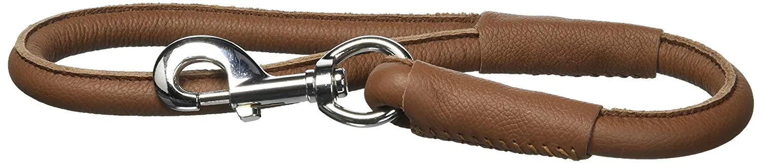 Dog Line Round Leather