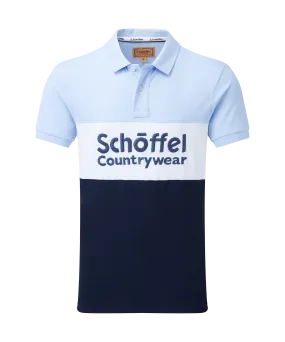 Exeter Heritage Polo Shirt - Pale Blue