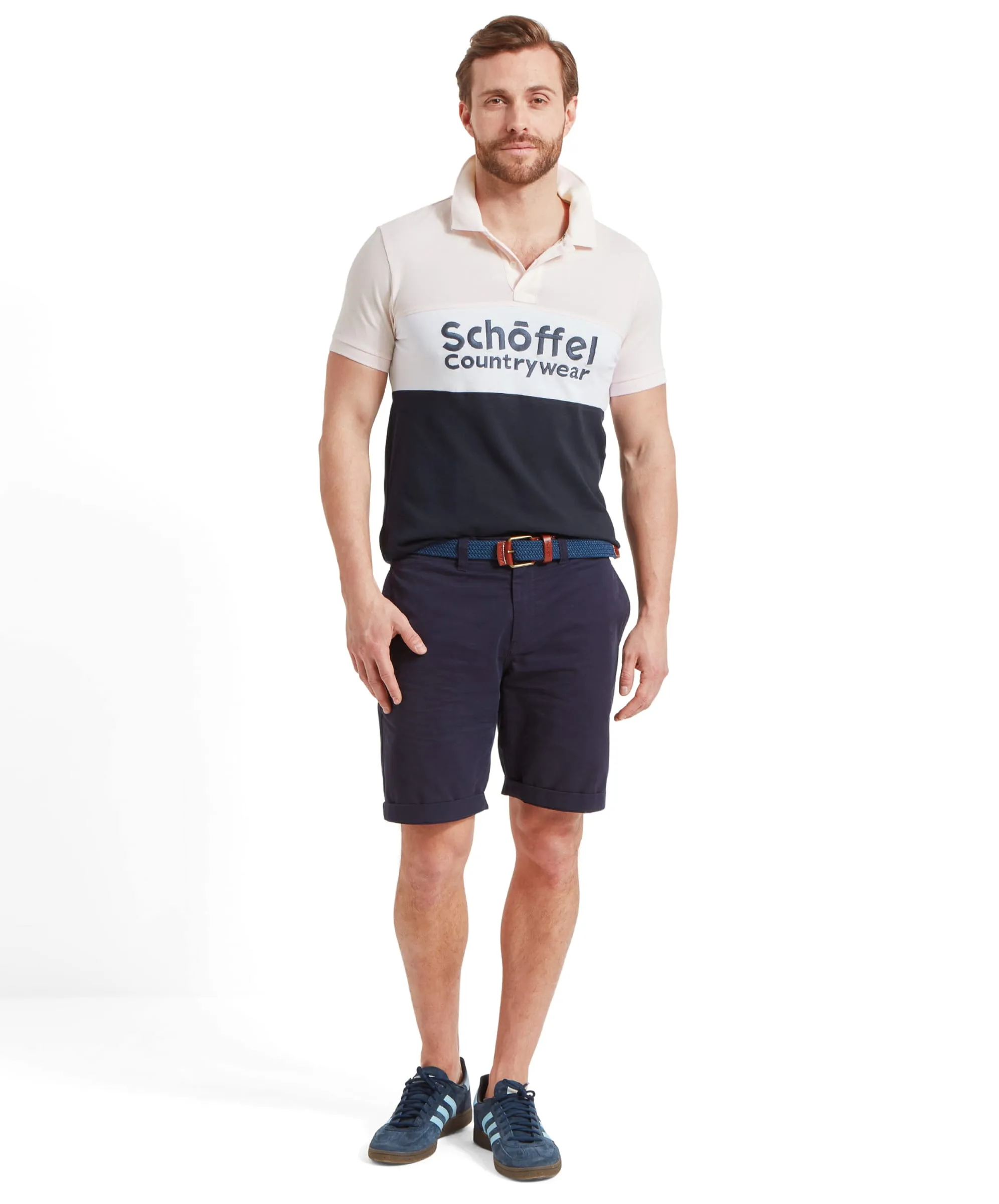 Exeter Heritage Polo Shirt - Pale Pink